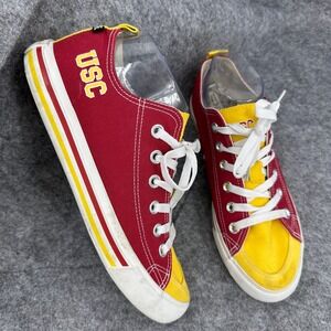 USC Trojans Canvas Sneakers UNISEX Size Mens 7 Womens 9 U of Southern California